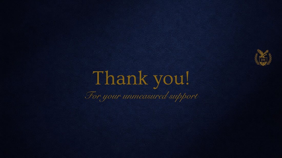 A message from our Founder